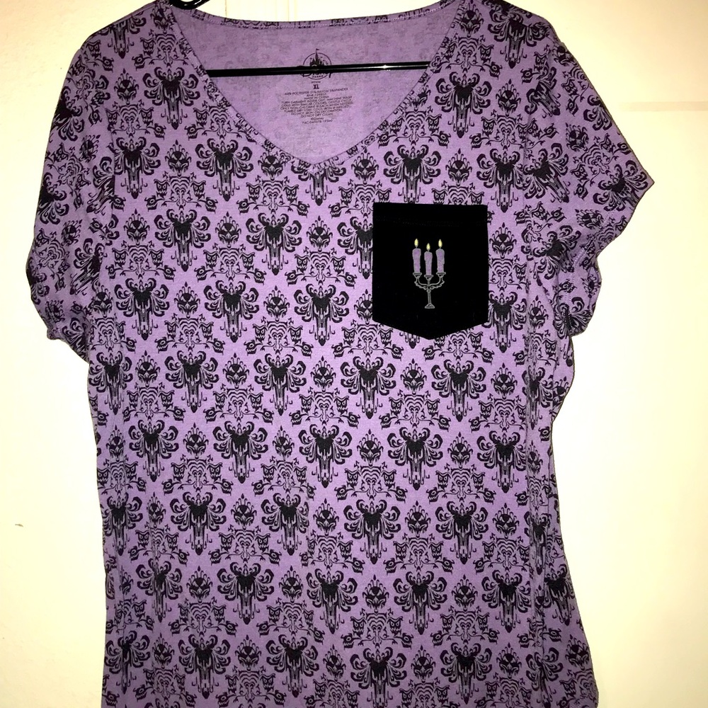 Disney haunted mansion tee